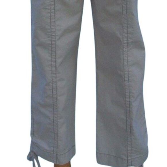 Cache Dressy Crop Pant Stretch Rhinestone Stud Adjust Length $98 Embellished NWT - Picture 5 of 10